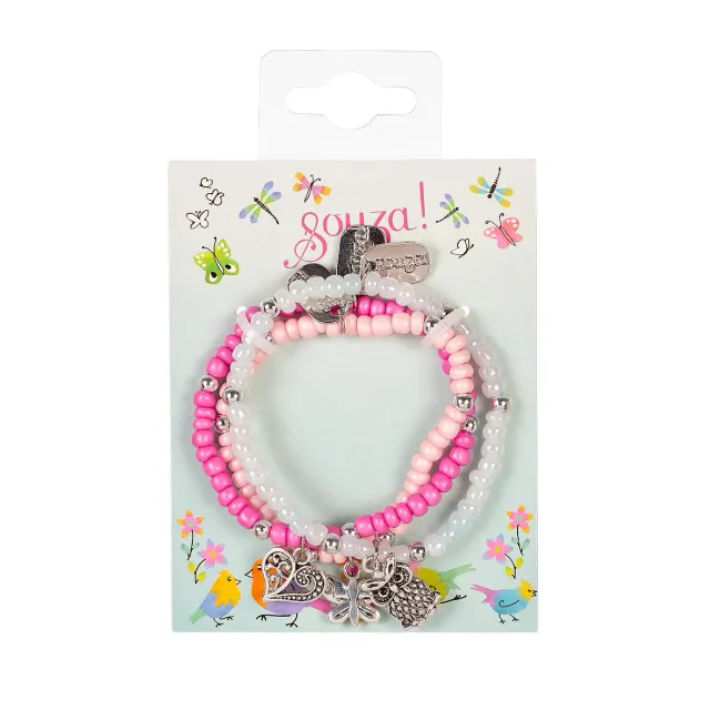 Souza! Vera pastel bracciali 3 pezzi multicolore