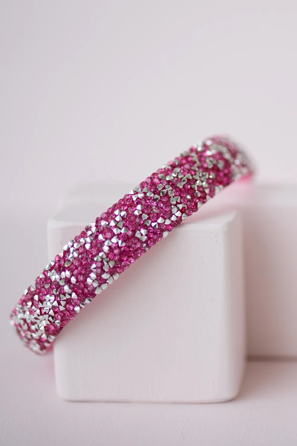 Great Pretenders Boutique Gummy cerchietto glitter rosa 2 pezzi