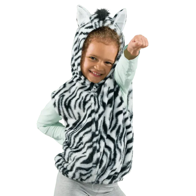 Pretend to Bee Zebra Top costume bambino con cappuccio