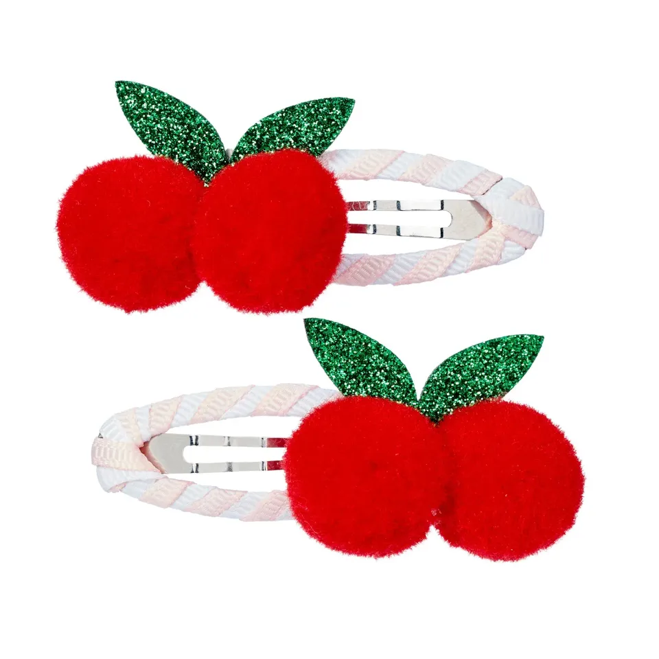 Souza! Rosy Berry mollette capelli bambina 2 pezzi rossa