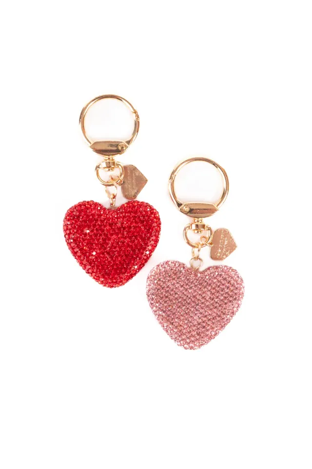 Great Pretenders Sparkling Crystal Heart ciondolo borsa 2 pezzi cristalli