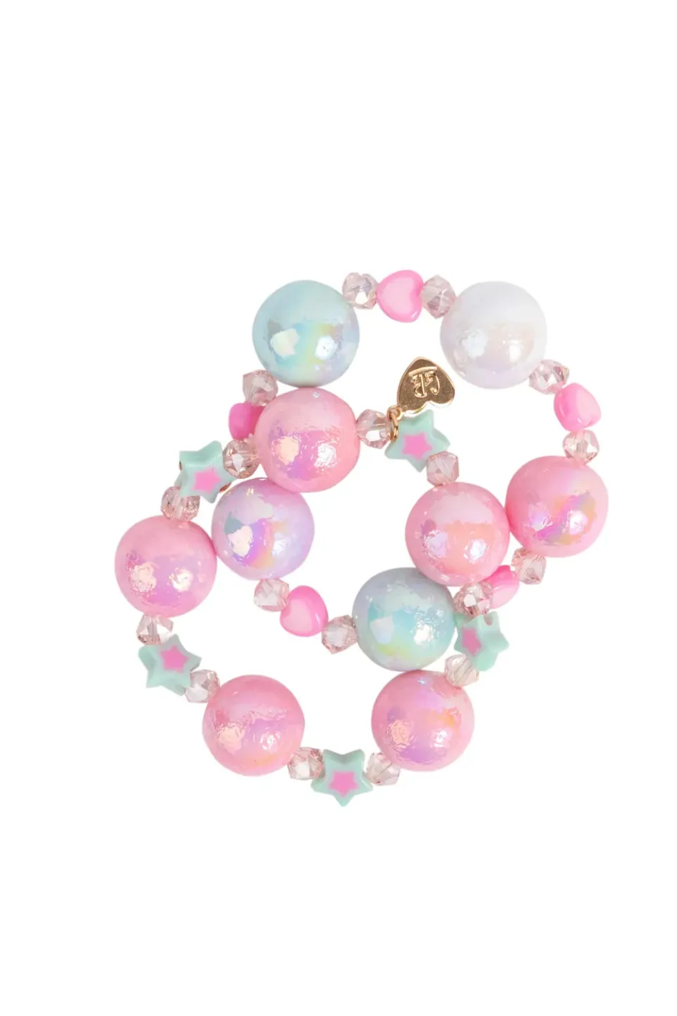Great Pretenders Stars Hearts braccialetti 2 pezzi elastici