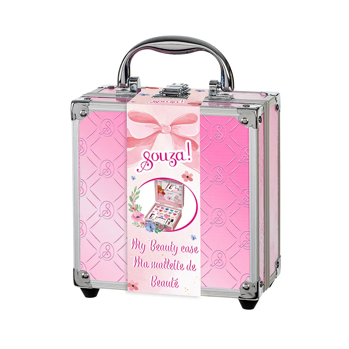 Souza! Princess Square beauty case trucco bambina specchio