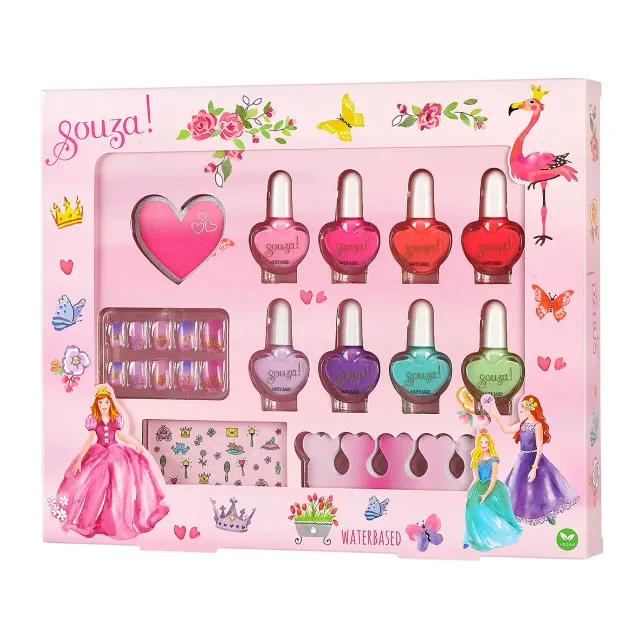 Souza Princess set unghie bambina multicolore
