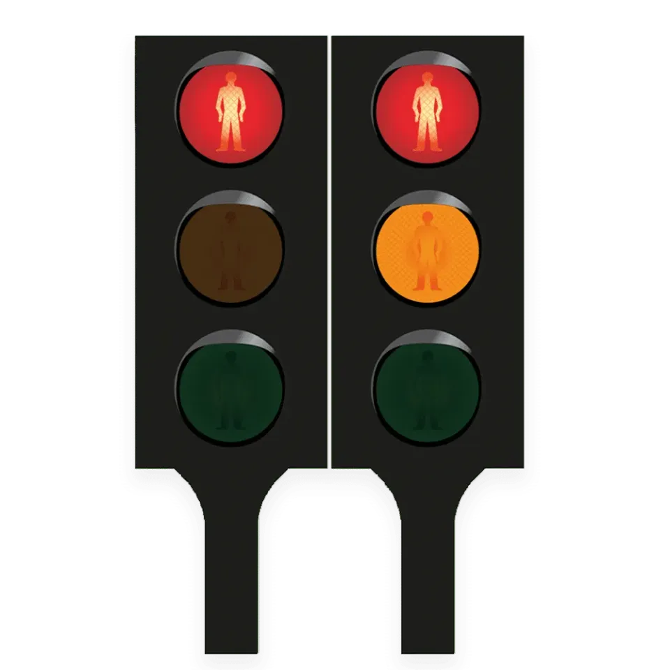 PRETEND TO BEE Traffic Light Toy Signs segnali semaforo 2 pezzi
