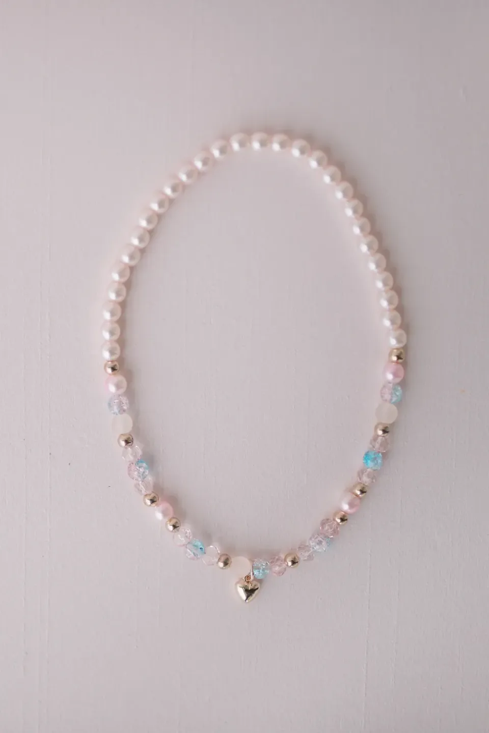 Great Pretenders Boutique Sweet Heart collana cuore rosa