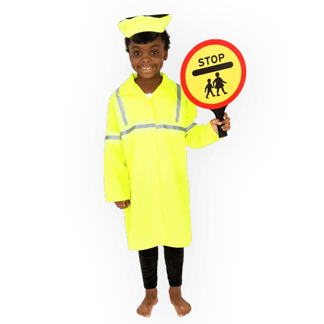 PRETEND TO BEE Crossing Patrol costume vigile bambino
