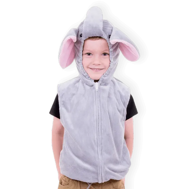 PRETEND TO BEE Elephant costume elefante 3-7 anni