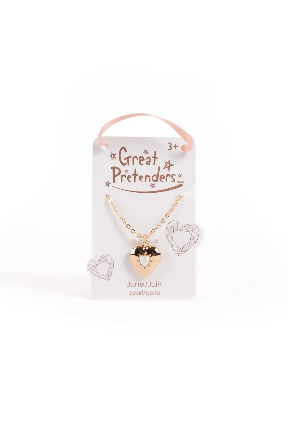 Great Pretenders Birthstone Heart Collana Ciondolo Cuore
