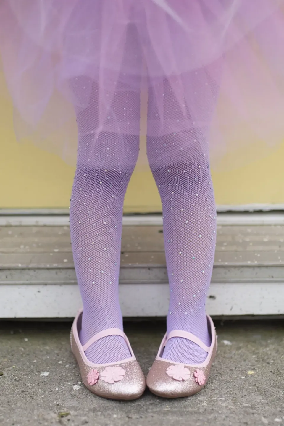 Great Pretenders Rhinestone collant bambina con strass