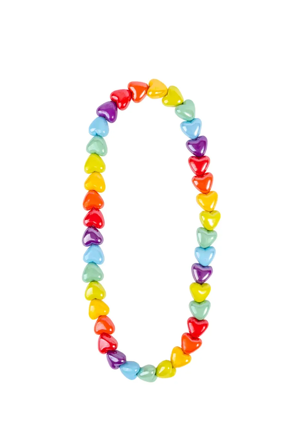 Great Pretenders Colours of Love collana cuori arcobaleno