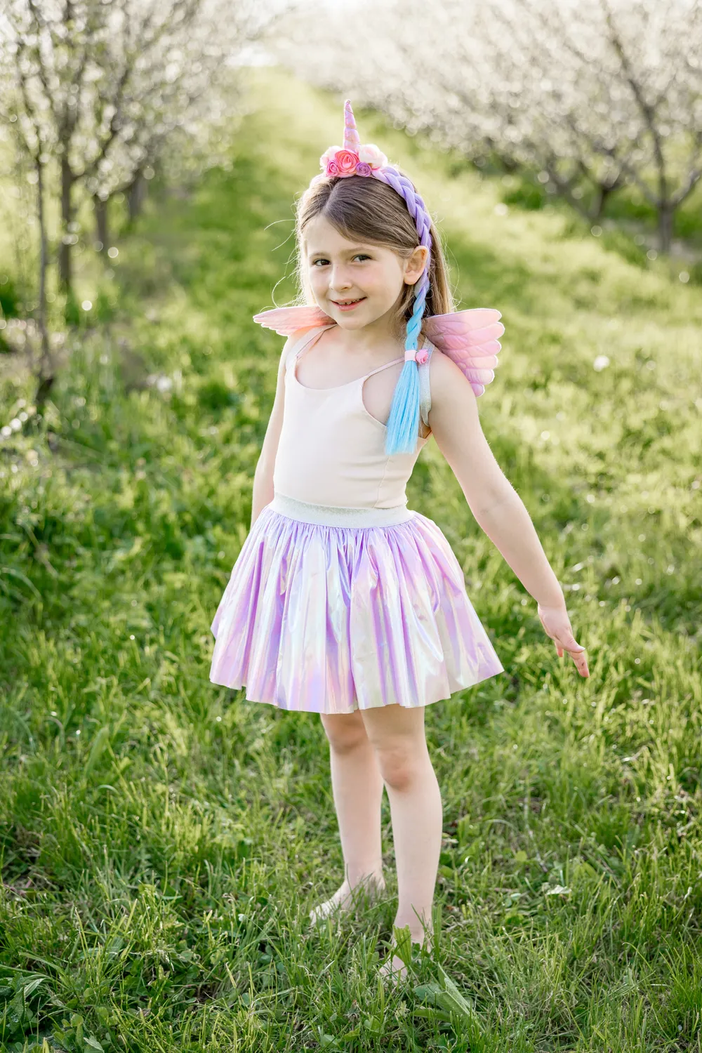 Great Pretenders Unicorn Princess treccia capelli