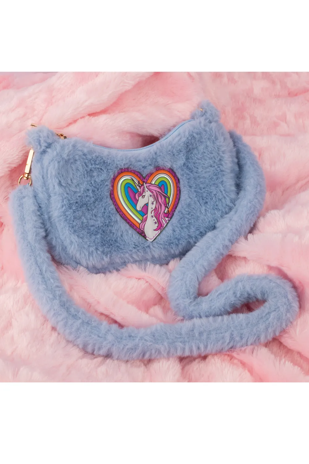 Great Pretenders Rainbow Cuddle borsetta tracolla unicorno