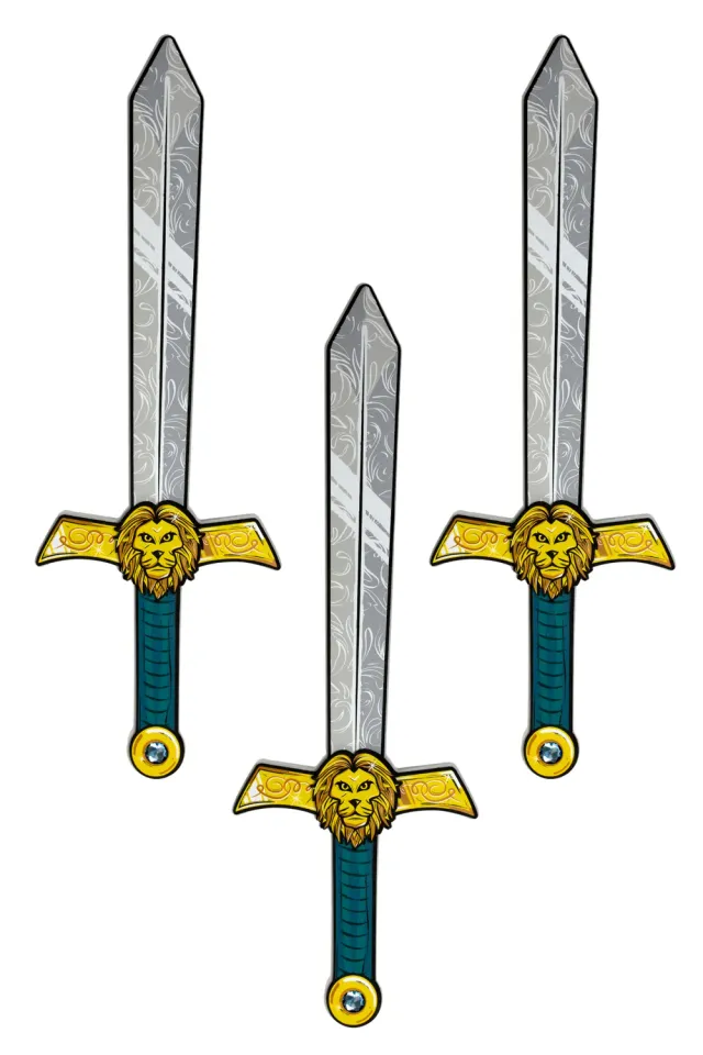 Great Pretenders 3 Piece Lionheart Warrior set spade EVA 3 pezzi