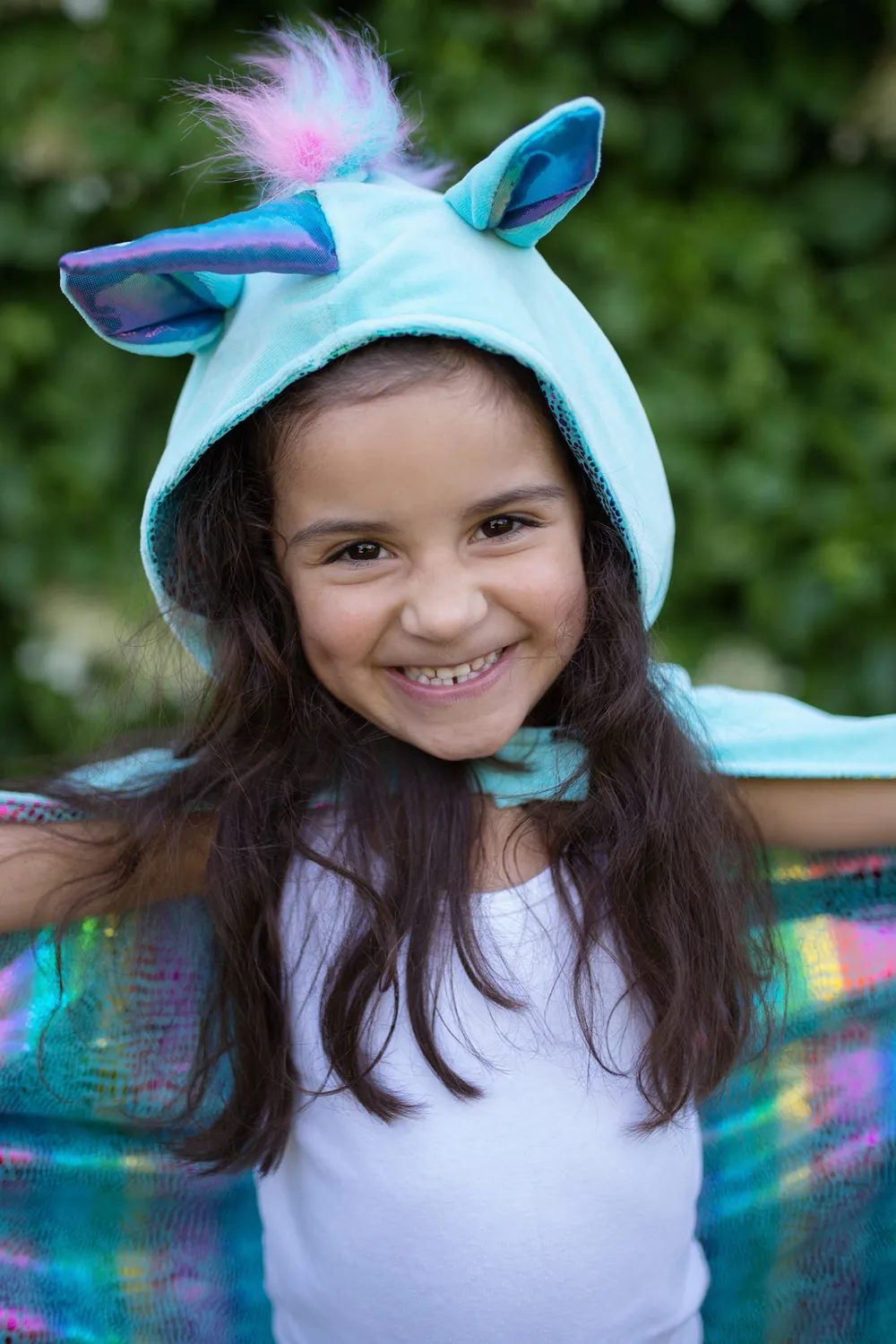Great Pretenders Unicorn Dragon mantello reversibile bambina