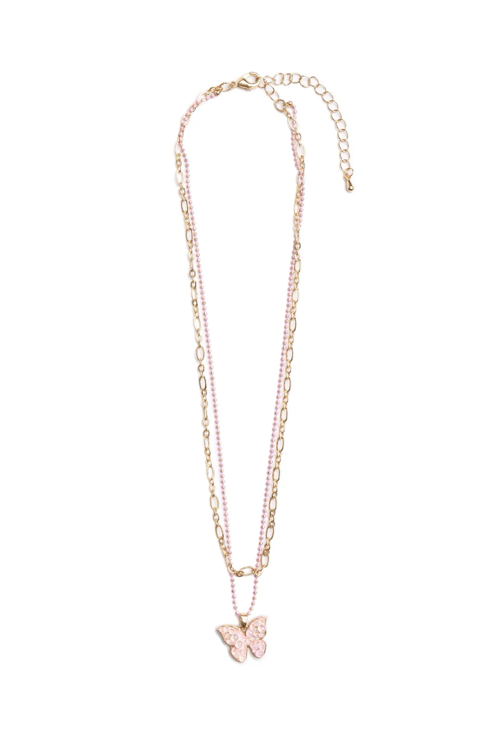 Great Pretenders Boutique Chic Bubbly Butterfly collana farfalla