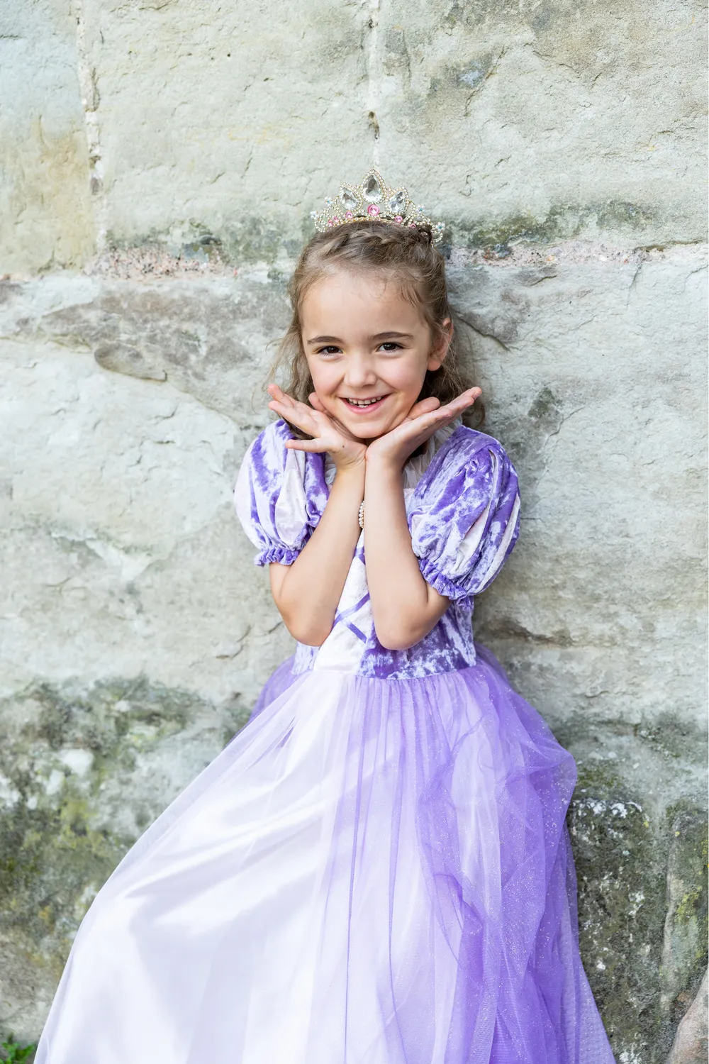 Great Pretenders Once Upon a Tower vestito principessa viola