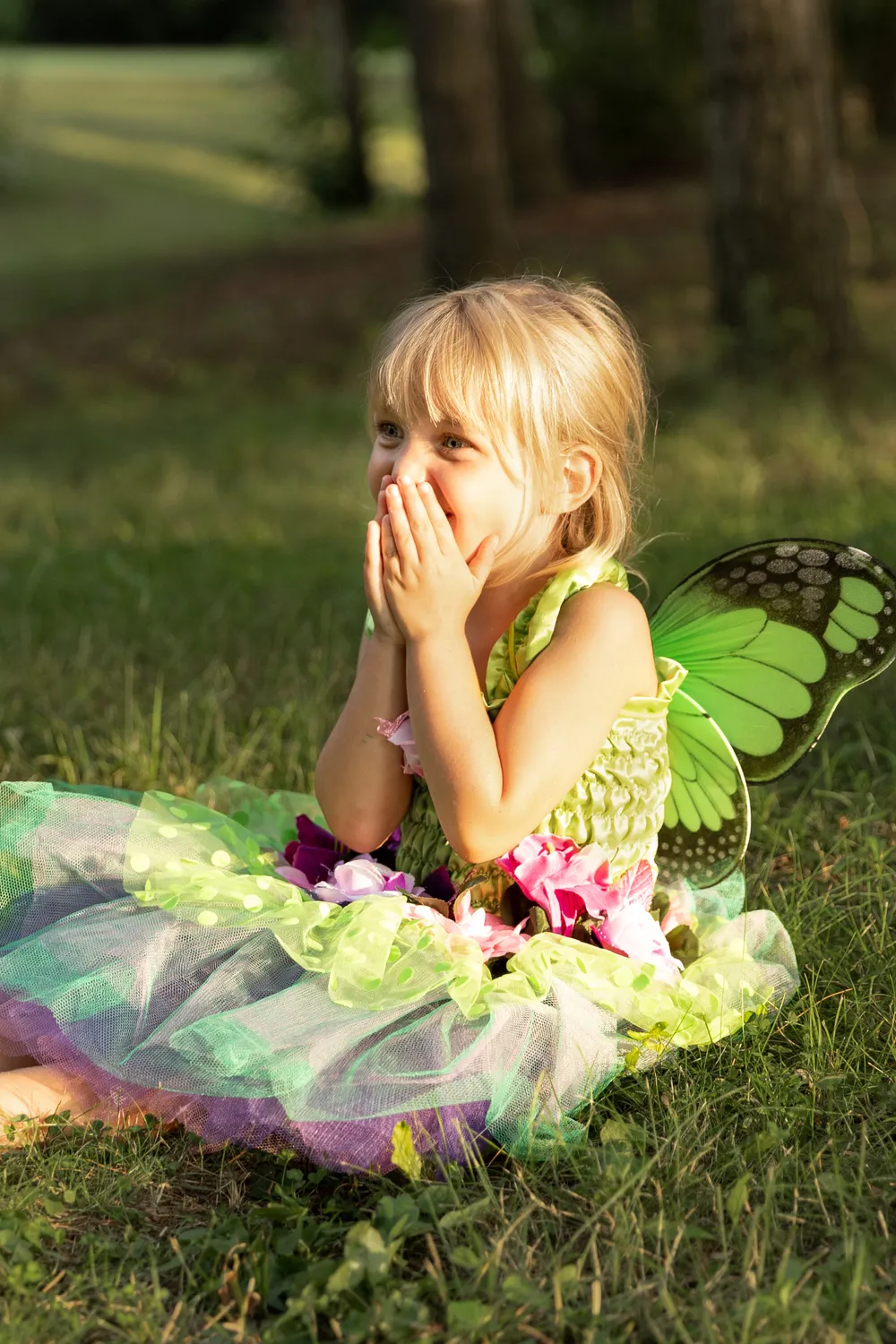 Great Pretenders Fairy Blooms Deluxe Dress costume fata