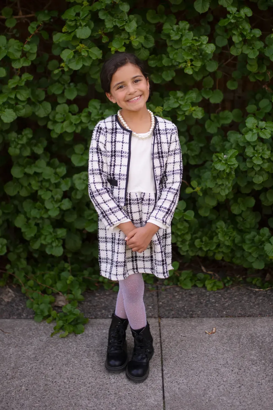Great Pretenders Coco Fashionista vestito giacca perle bimba