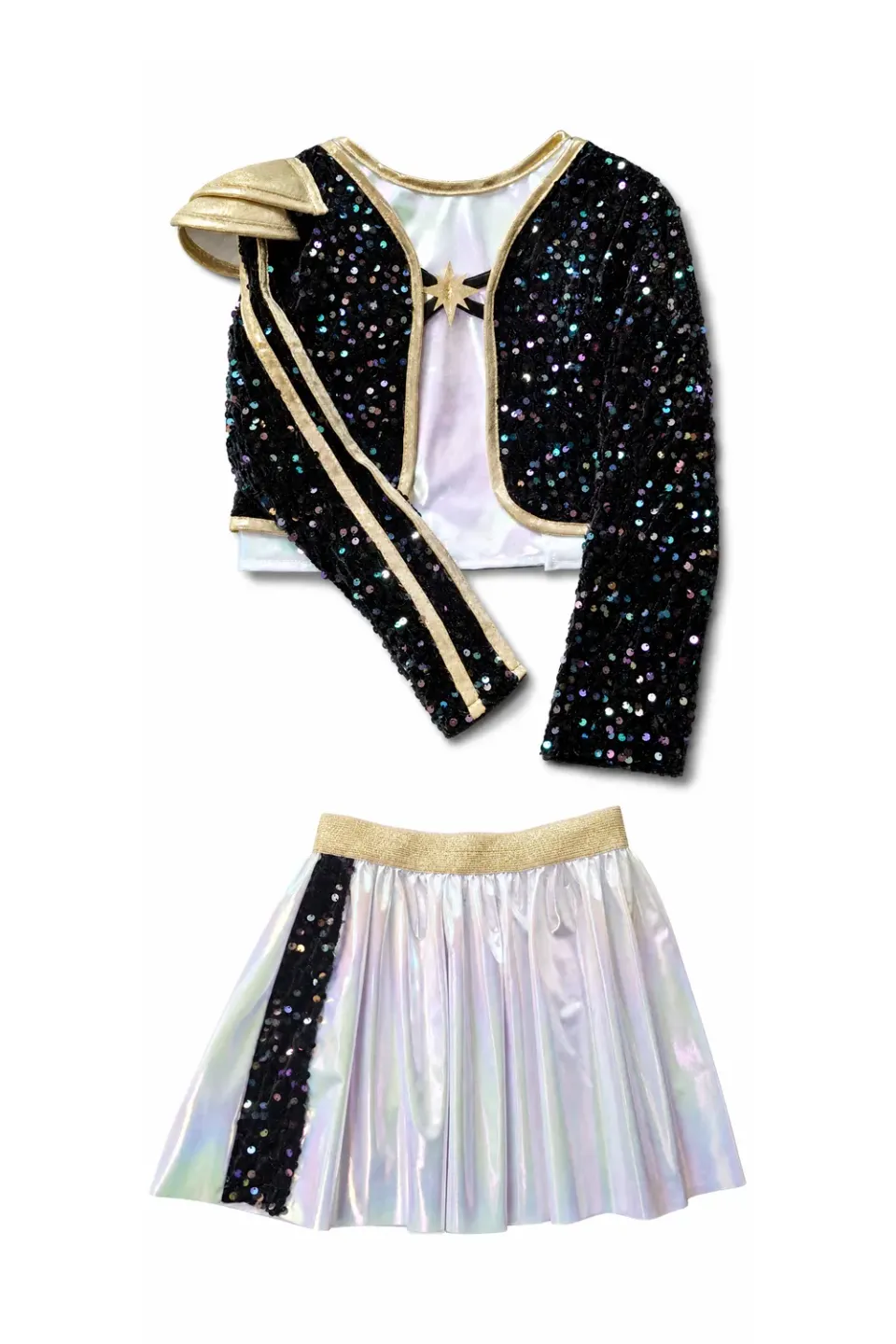 Great Pretenders Rock Star Warrior costume bambina con giacca