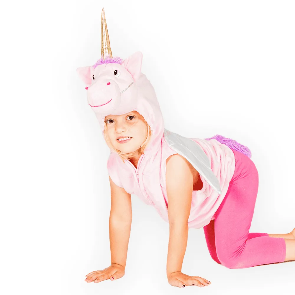 Pretend to Bee Unicorn Zip Top costume unicorno con ali