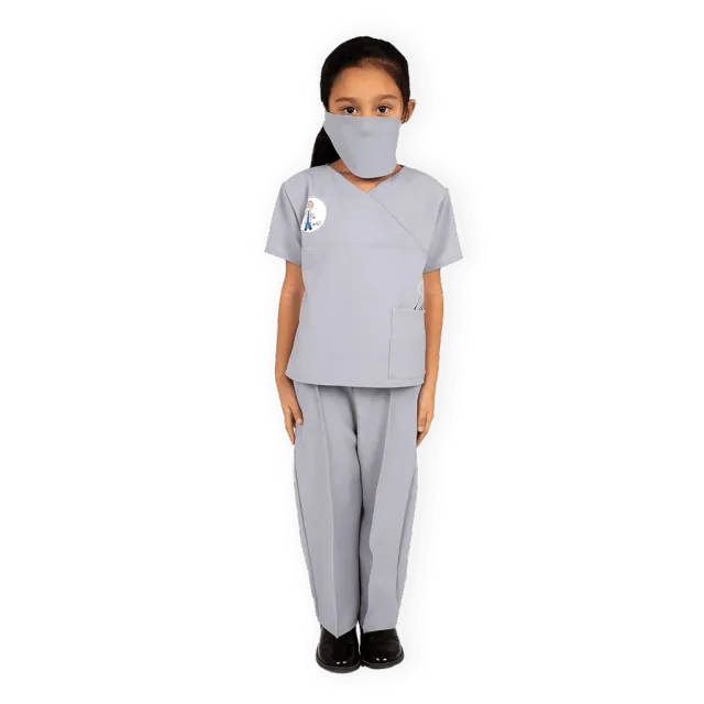 Pretend to Bee costume dentista bambini con mascherina