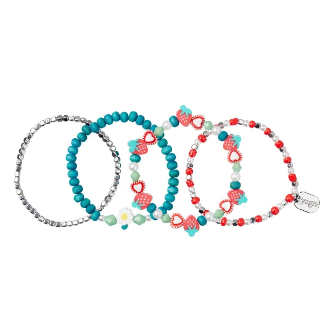 Souza! Kensi Fruit bracciali bimba fragola set 4 pz