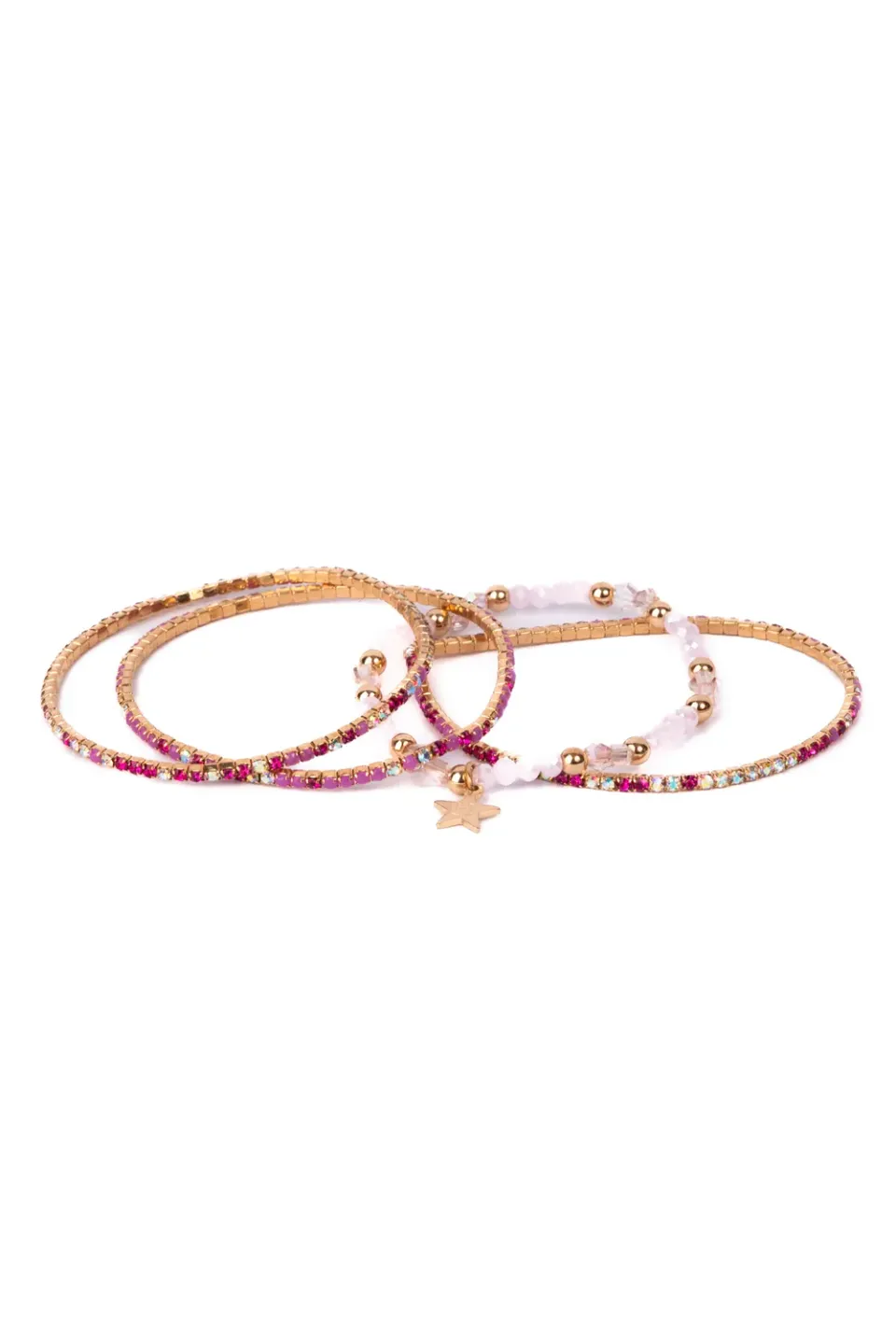 Great Pretenders Boutique Glam Girl braccialetti strass set