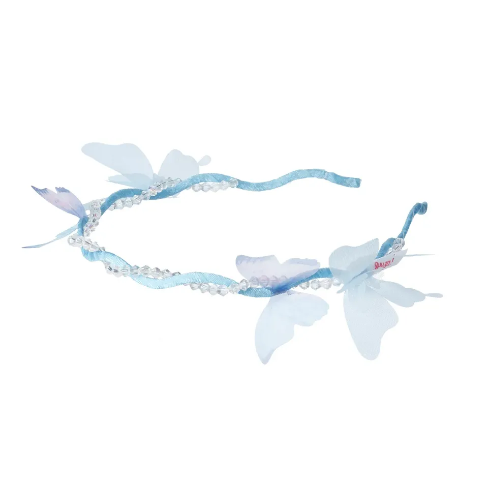 Souza! Rineke Butterfly tiara blu farfalle 1 pz