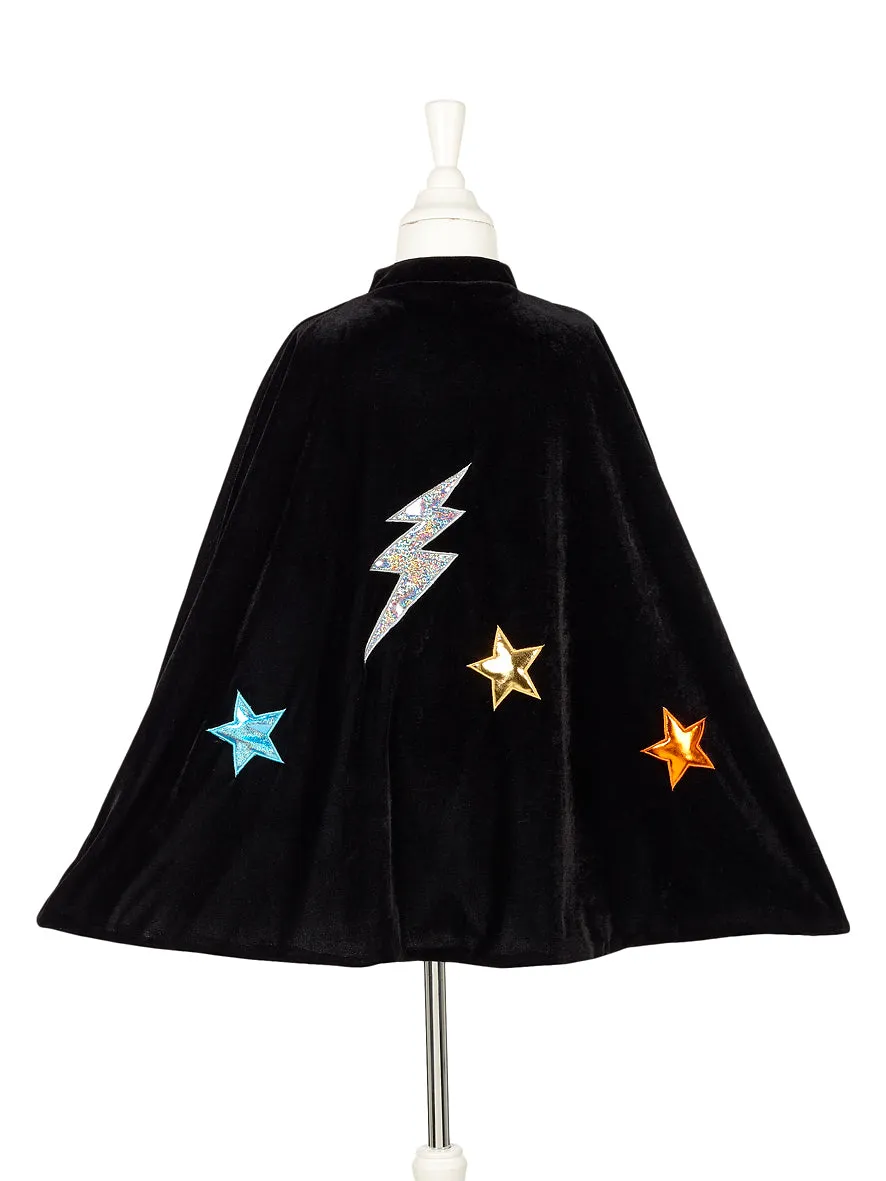 Souza Super Hero mantello bambino 4-8 anni nero