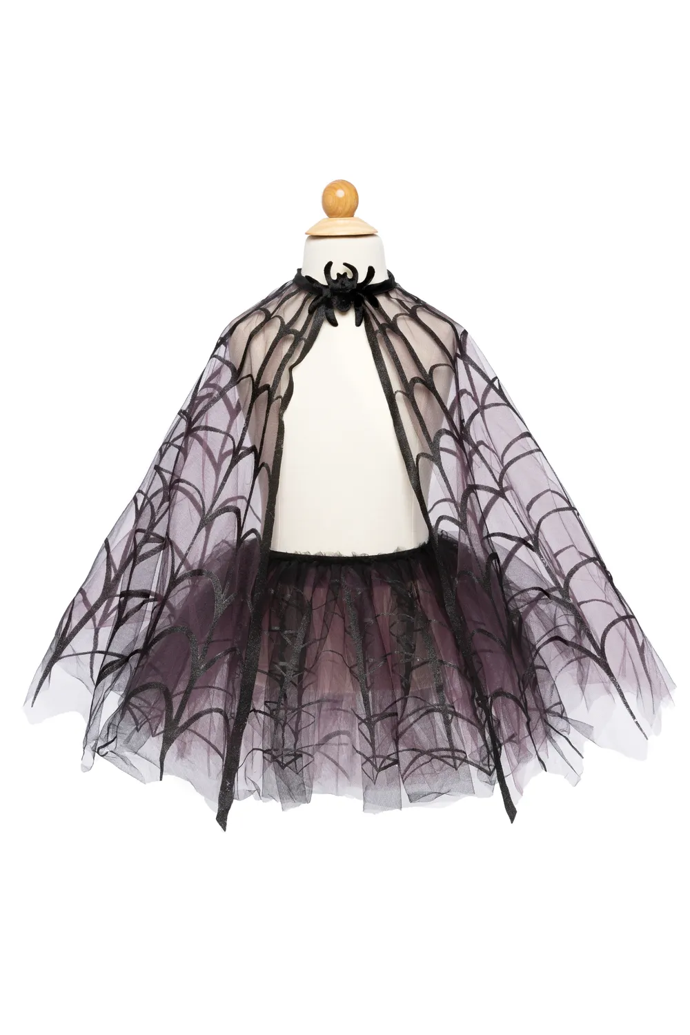 Great Pretenders Spider Witch costume tutu e mantello