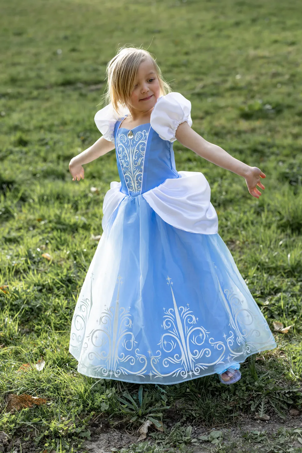 Great Pretenders Once Upon a Princess vestito scarpetta azzurro bambina