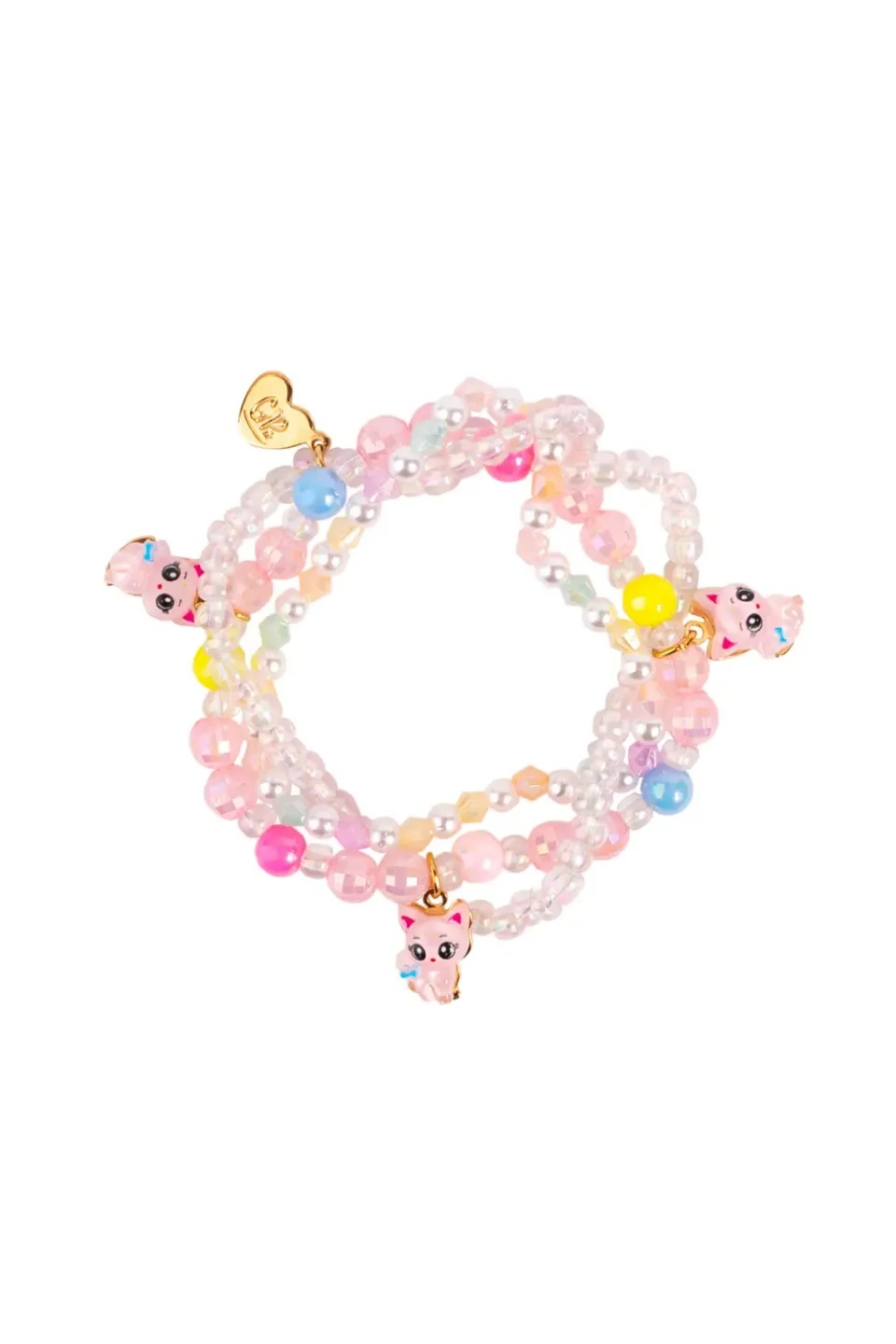 Great Pretenders Kitten Caboodle bracciale gatto perline