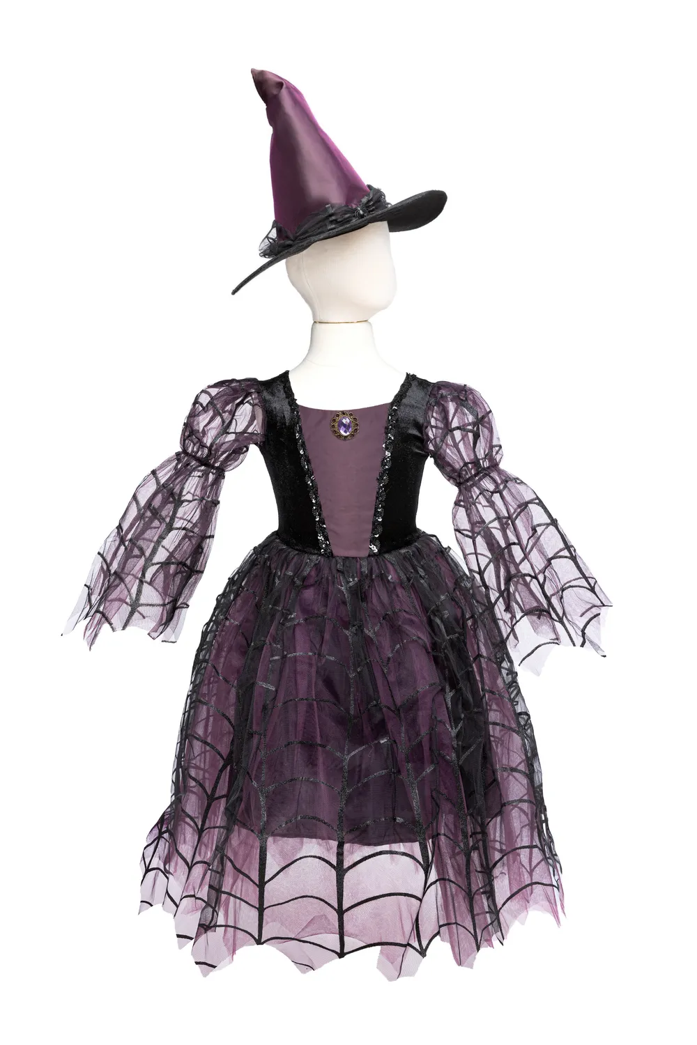 Great Pretenders Amethyst the Spider Witch vestito strega ragno