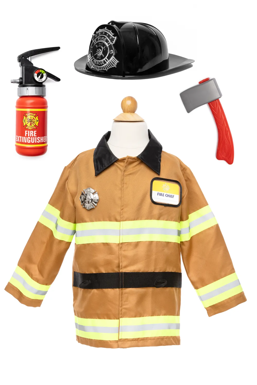 Great Pretenders Firefighter Set costume pompiere 5 pezzi