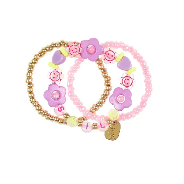 Souza! Tabitha bracciale rosa con fiori 14 cm