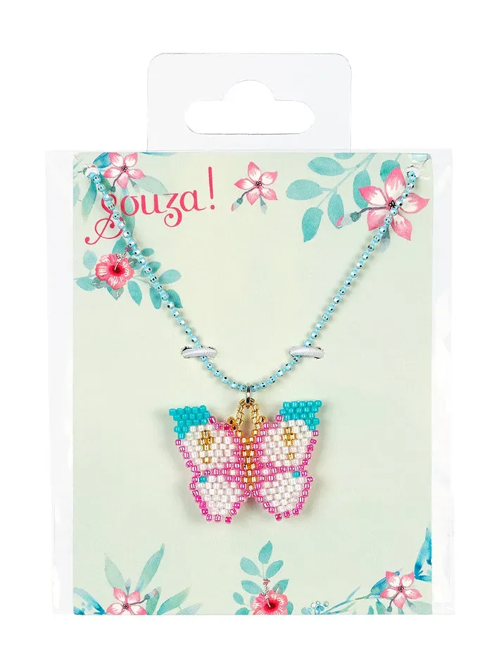 Souza Butterfly collana bambina farfalla rosa