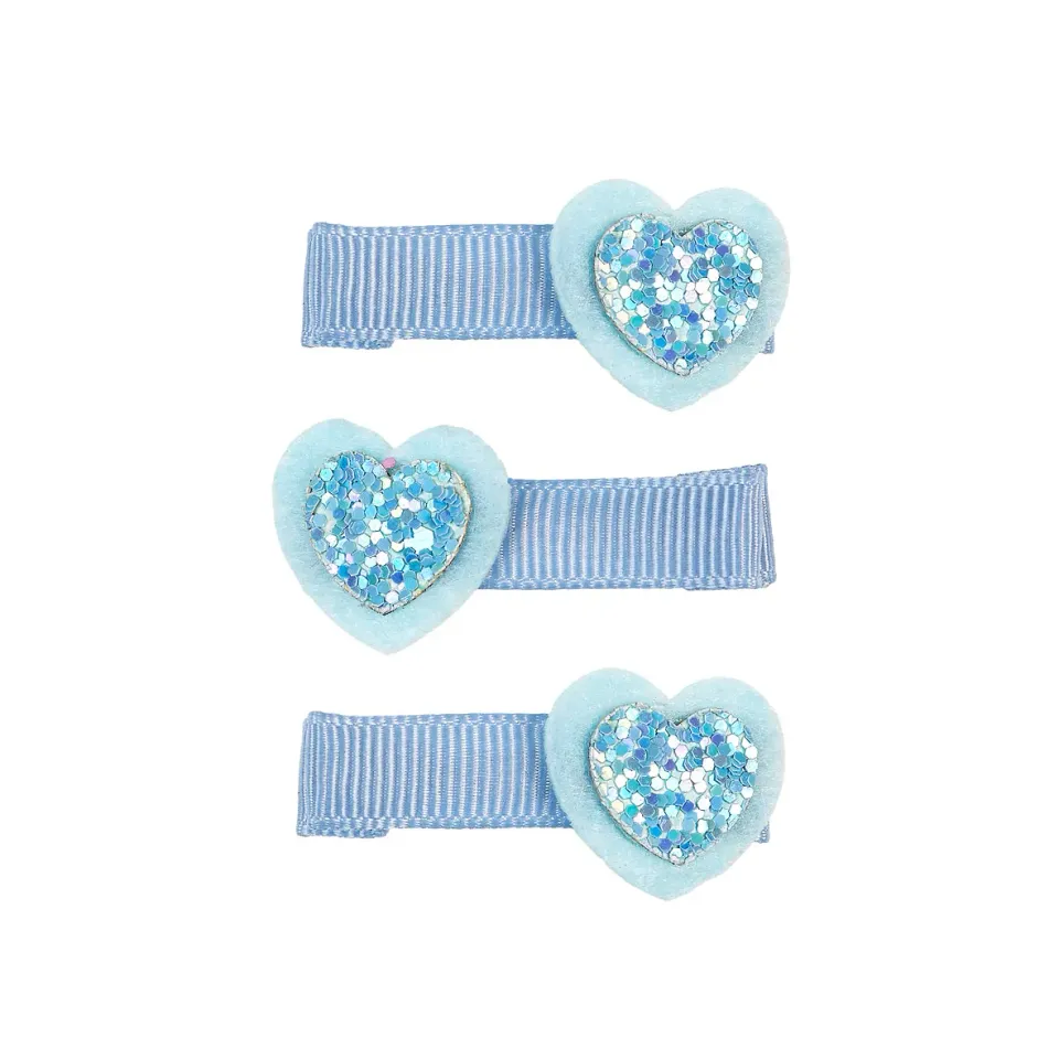 Souza Liese mollette capelli blu 4 cm bambina