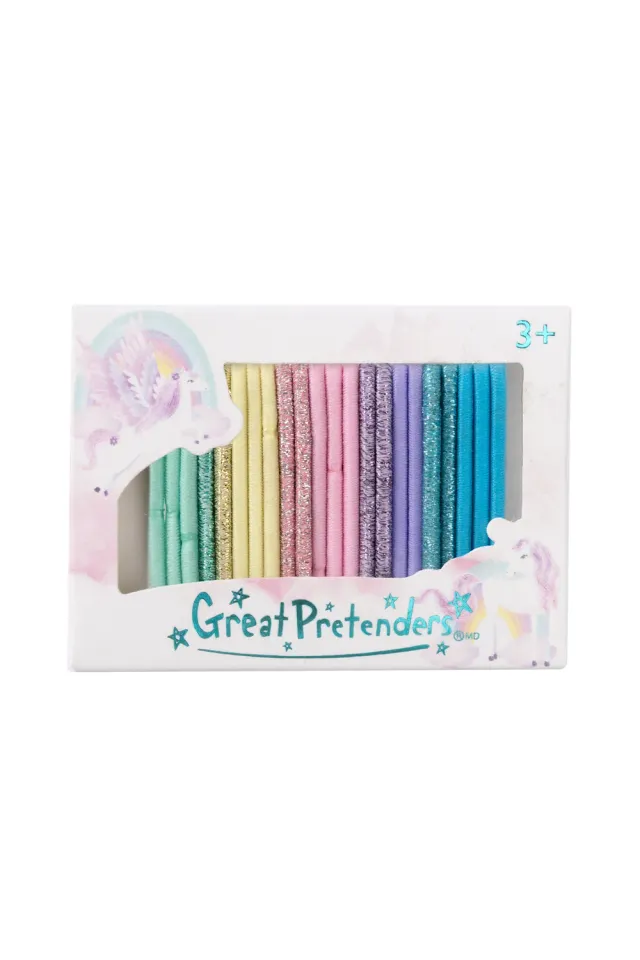 Great Pretenders Over the Rainbow elastici capelli 25 pezzi