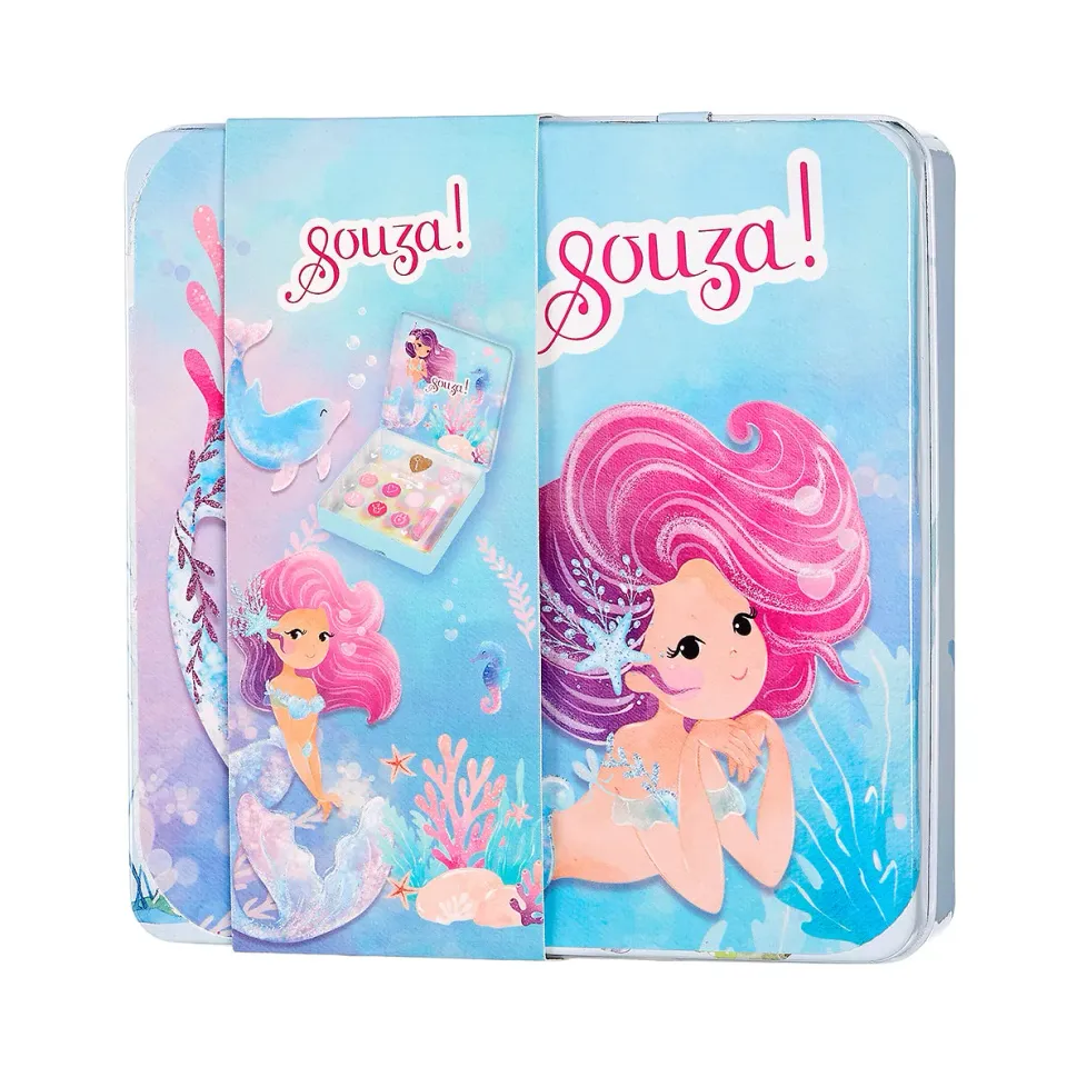 Souza! Mermaid beauty case sirena multicolore