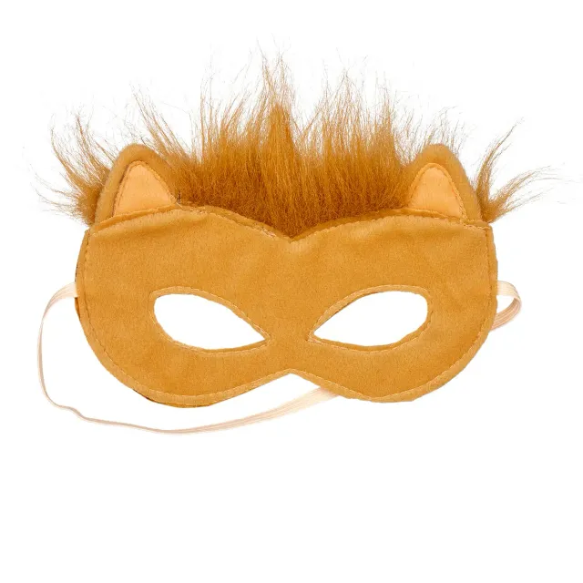 Souza Lion maschera leone bambino marrone travestimento