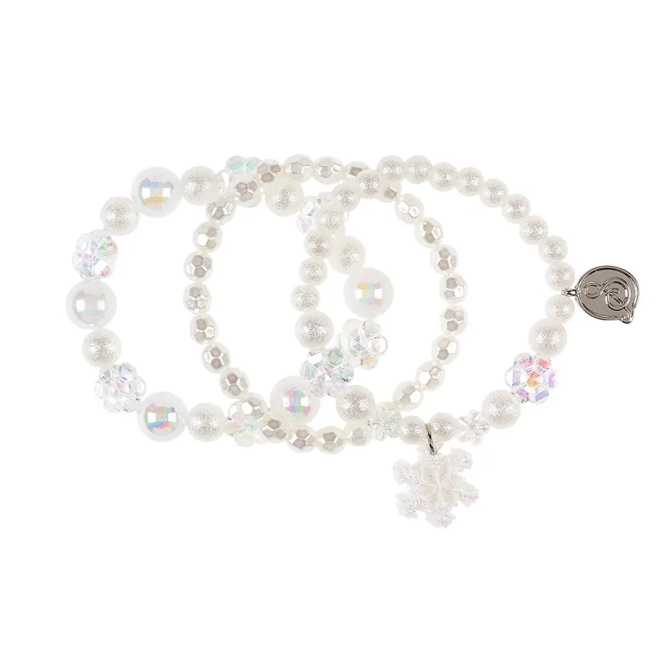 Souza Naia Snowflake bracciale bambina bianco neve