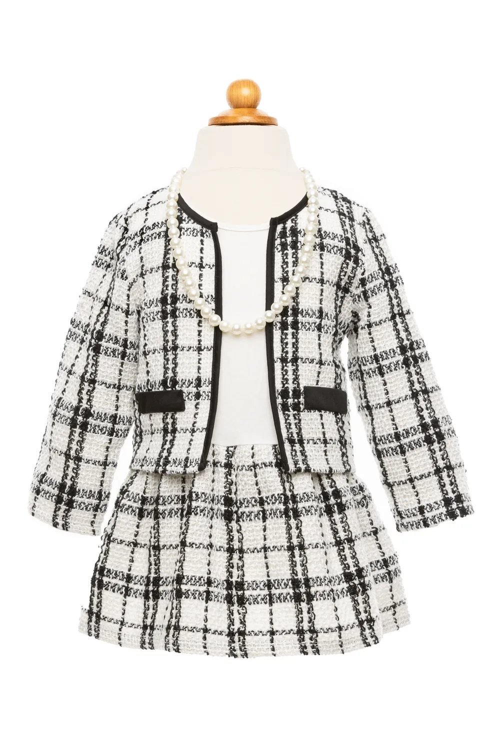Great Pretenders Coco Fashionista vestito giacca perle bimba