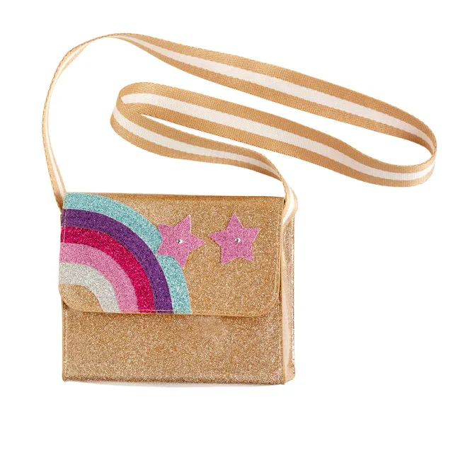 Souza! Glorya borsa bambina oro tracolla