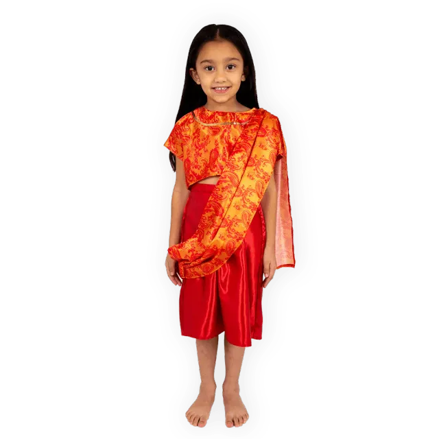 Pretend to Bee costume sari indiano bambina
