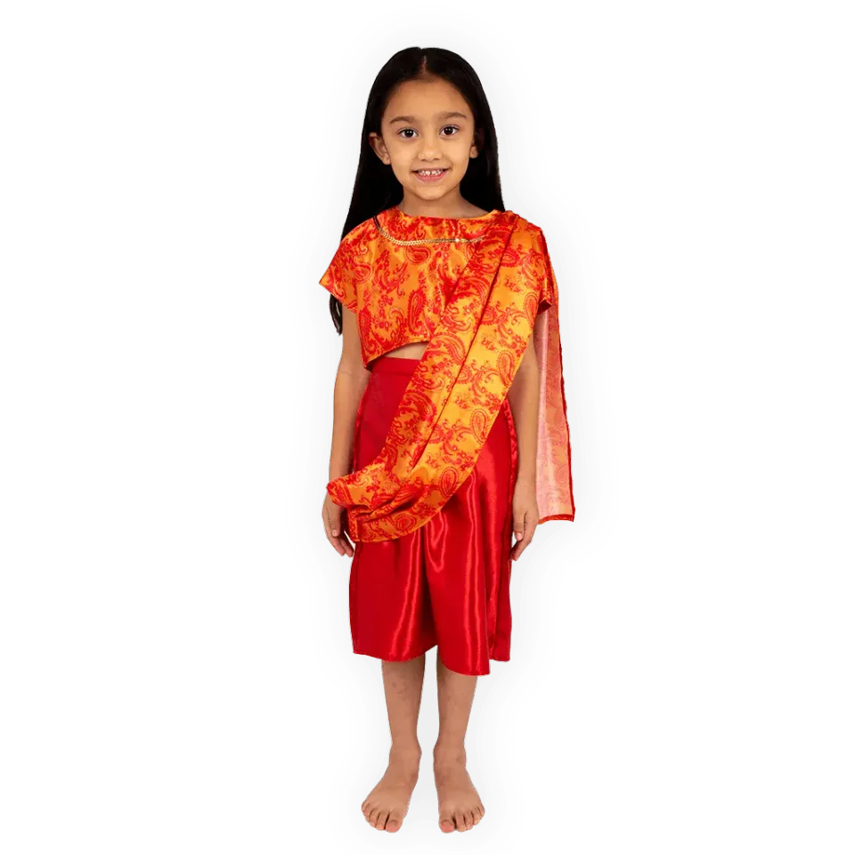 Pretend to Bee costume sari indiano bambina