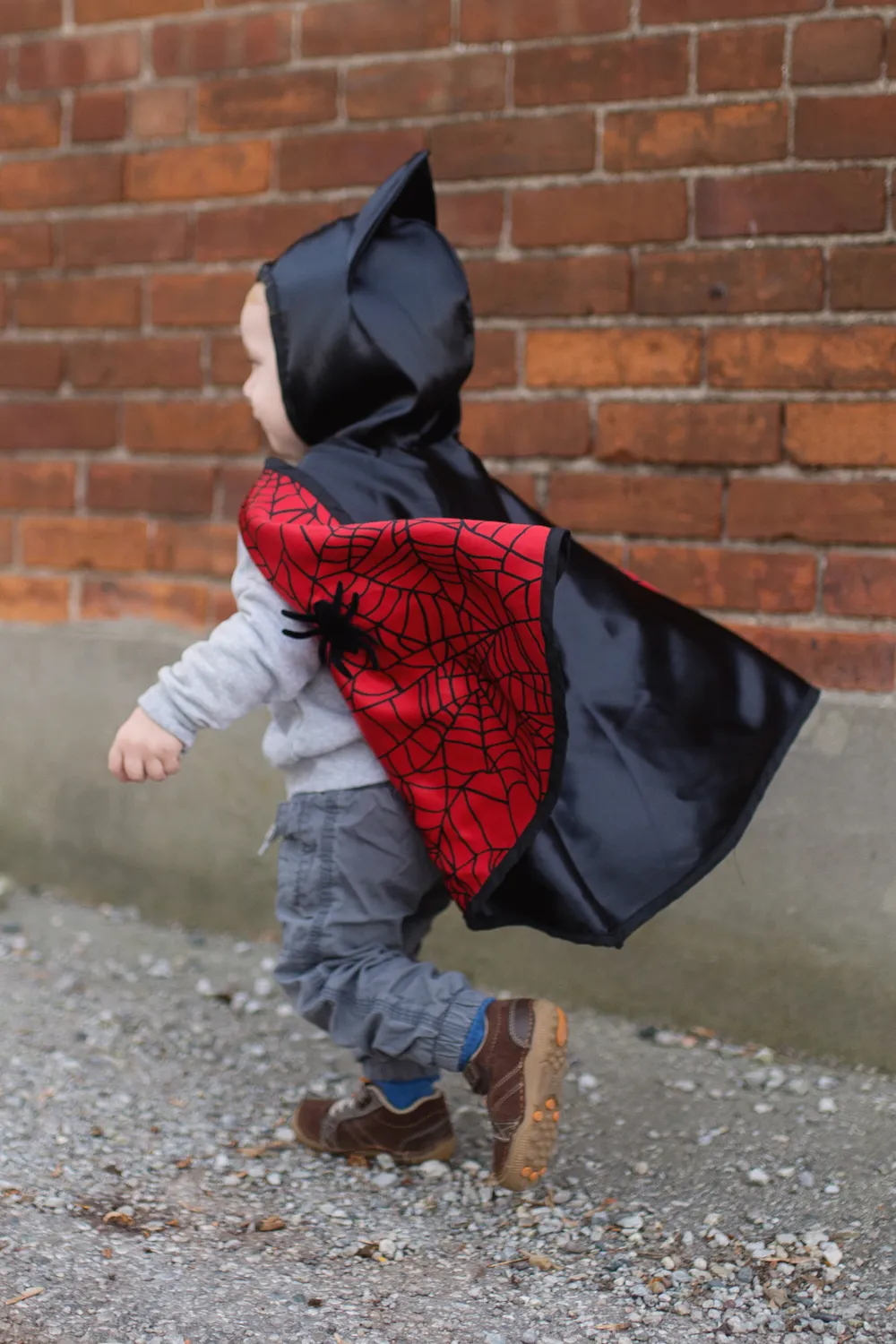 Great Pretenders Spider Bat mantello reversibile bimbo