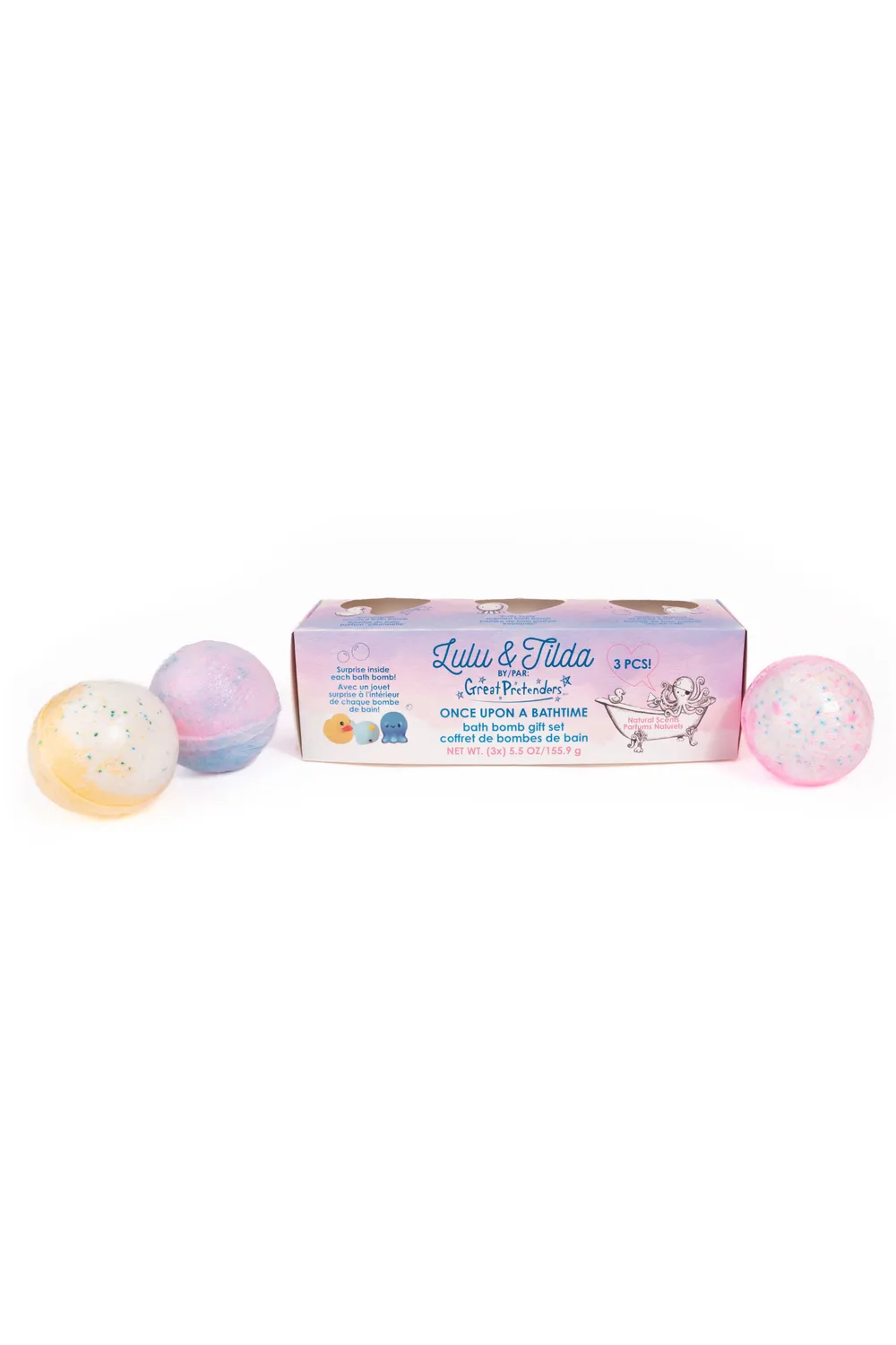 Great Pretenders Once Upon a Bathtime bombe bagno 3pz sorpresa