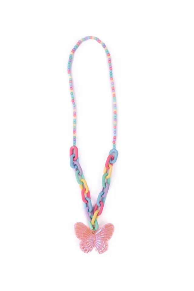 Great Pretenders Kaleidoscope Butterfly collana farfalla bambina