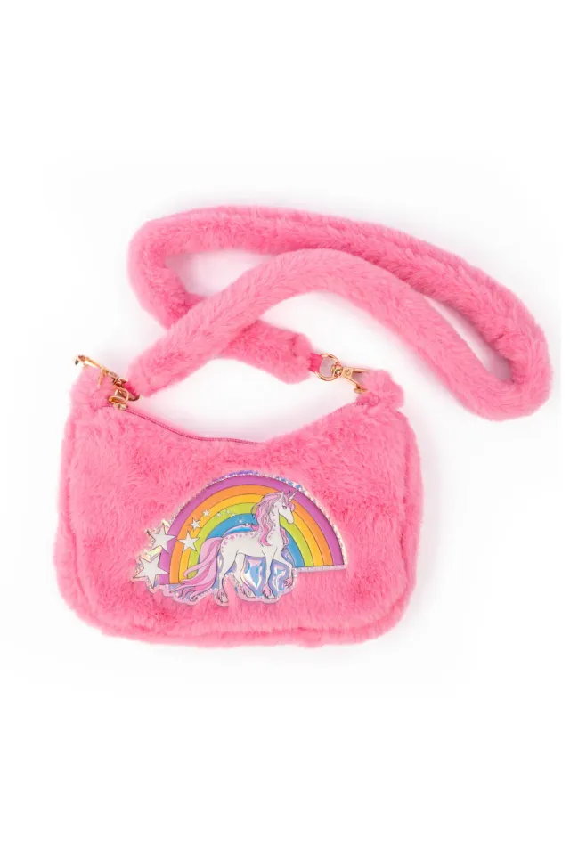 Great Pretenders Rainbow Cuddle borsetta tracolla unicorno